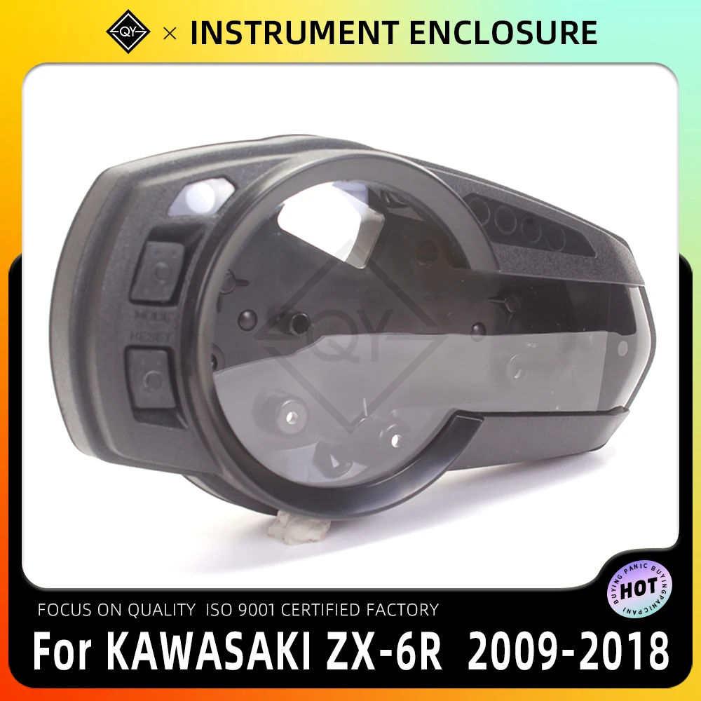 Tanie PKQ prędkościomierz Instrument Case Gauge przebieg obrotomierz obudowa pokrywa dla KAWASAKI Z750 sklep