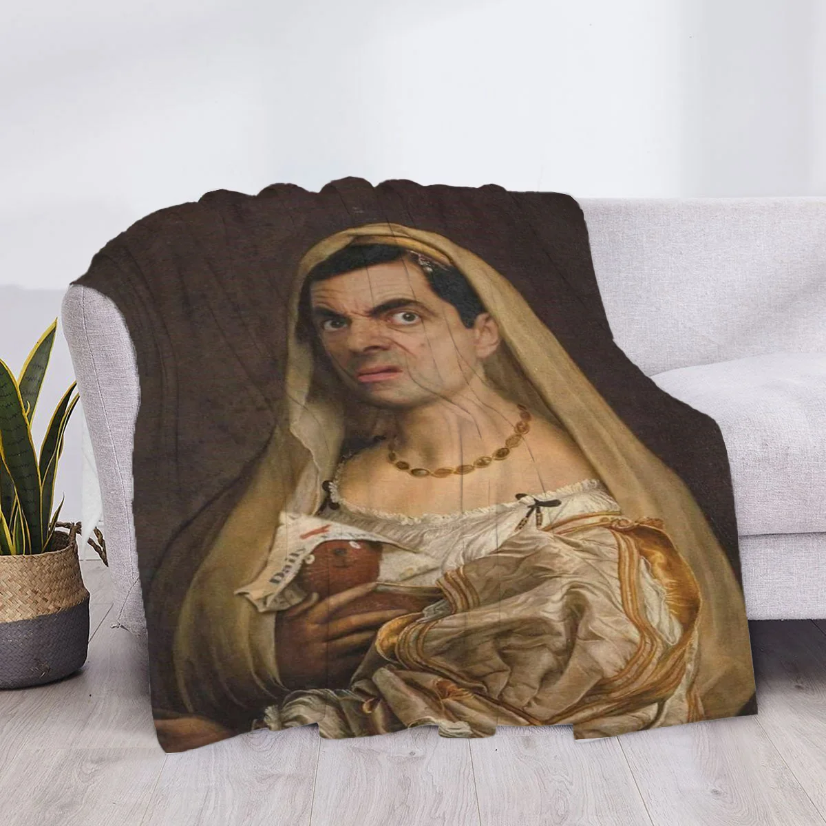 Star Blanket Mr Bean Cartoon Fluffy Soft Blankets & Throws Luxury Cover Sofa Knee Microfiber Anime Throw Child Cute Children's 5