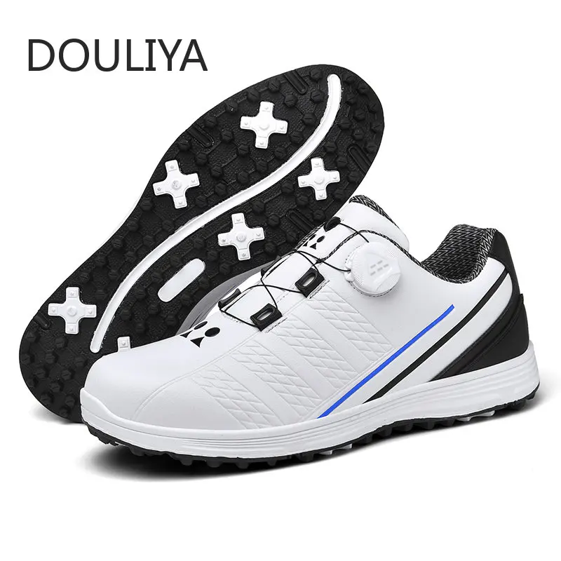 Golf Shoes Men Waterproof Breathable Golf Shoes Golfing Footwear
