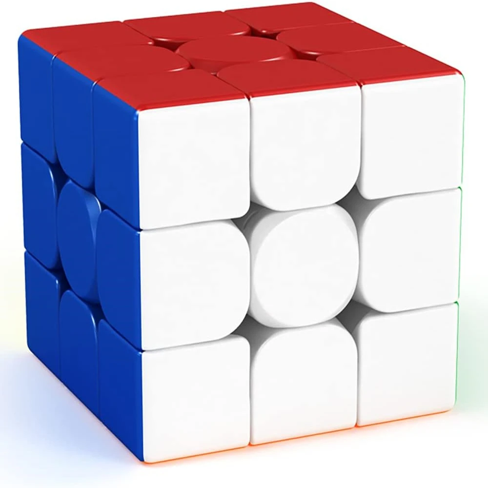 Moyu Cubing школьный скоростной куб Meilong 3/3C 3x3 без наклеек 3 слоя Твердый Прочный и без Наклеек Матовый