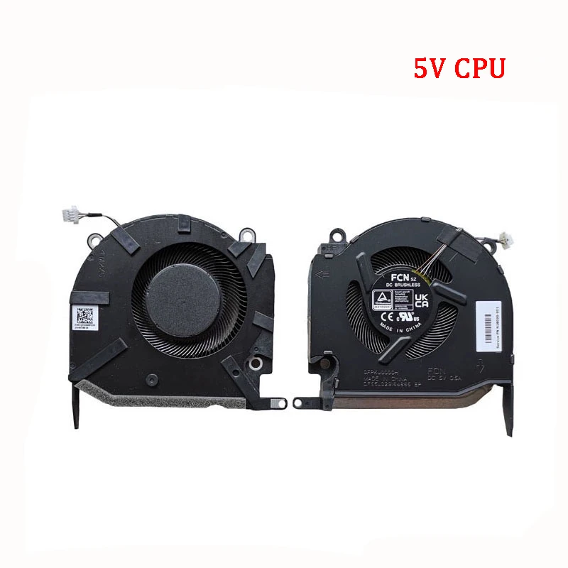 NEW ORIGINAL Laptop CPU GPU Cooling Fan FOR HP OMEN 16-K 16-N OMEN8 Pro TPN-Q280 Q281 N18091-001 5V 12V