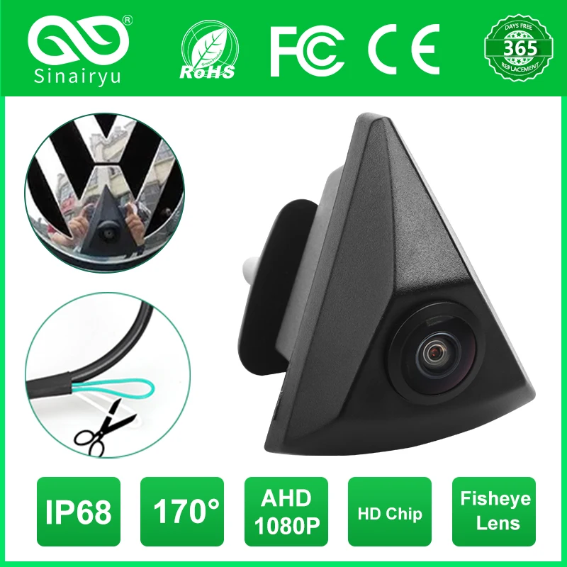 

CCD AHD 1080P 1000TVL Vehicle Front View Logo Camera For Volkswagen Passat B4 B5 B6 Golf 4 5 6 Polo Tiguan Jetta Bora 2000-2015