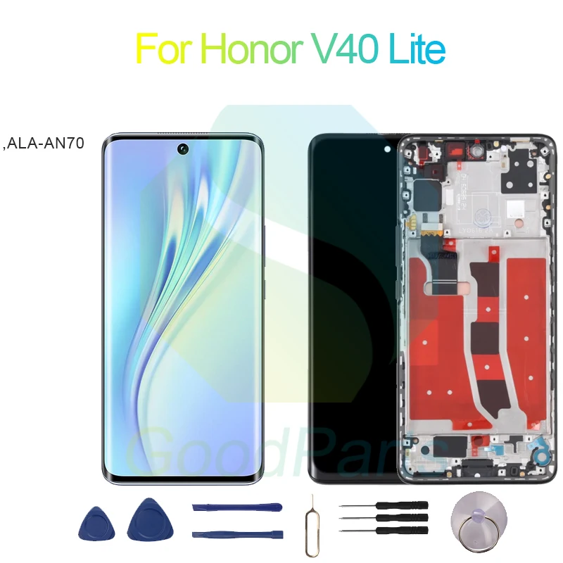 

for Honor V40 Lite Screen Display Replacement 2340*1080 ALA-AN70 V40 Lite LCD Touch Digitizer Assembly