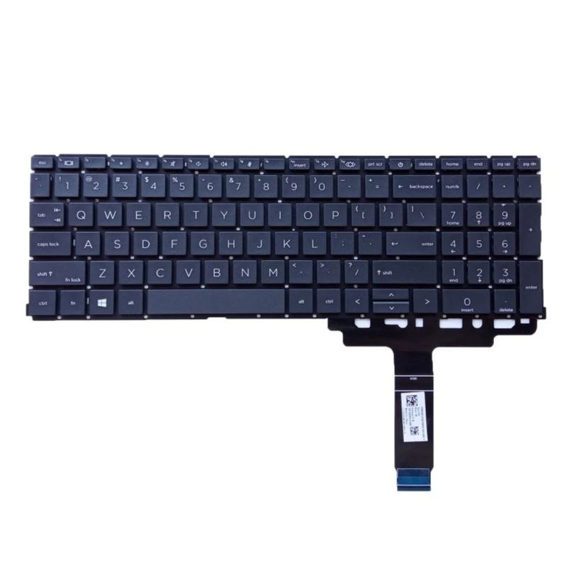 2022 Nuova Tastiera Per Laptop Nera Layout Usa Tastiera Per Laptop Inglese Per Hp Probook 450 G8 455 G8 455R G8 650 G8 Accessori
