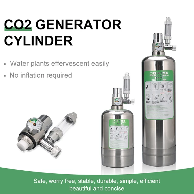 Diy co2シリンダージェネレーターシステムキット、ソレノイド