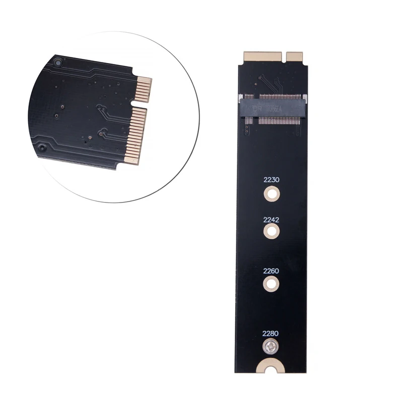 

For MacBook Air 2012 SSD Adapter Connector M.2 NGFF SATA SSD Converter Adapter Riser Card Board For 2012 MacBook Air A1465 A1466