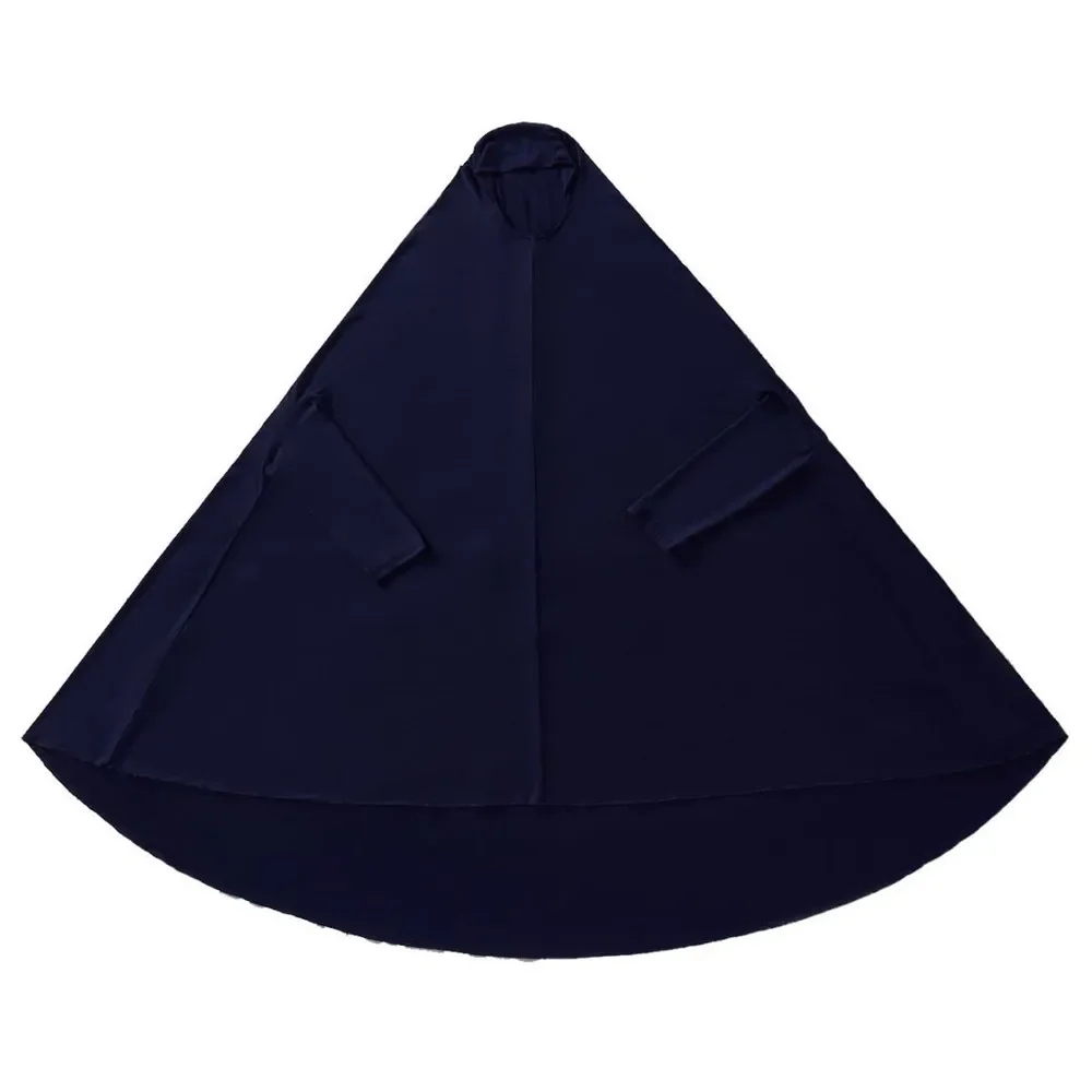Eid Ramadan Prayer Garment Long Khimar Islamic Women Overhead Hijab Abaya Caftan Muslim Women Arab Tops Scarf Hooded Burqa Nikab - Image 6