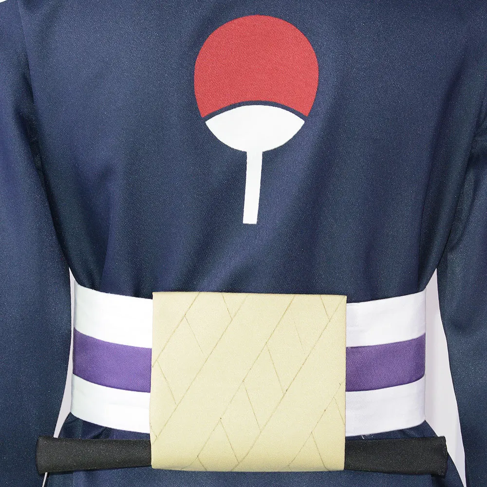 Naruto Akatsuki Red Cloud Cloak Cosplay Costume for Men and Women (Unofficial)
