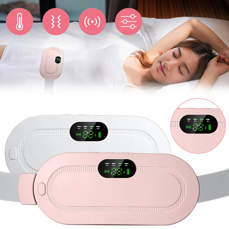 2022SmartWarmPalaceBeltElectricAbdominalHeatingMassagerRelieve