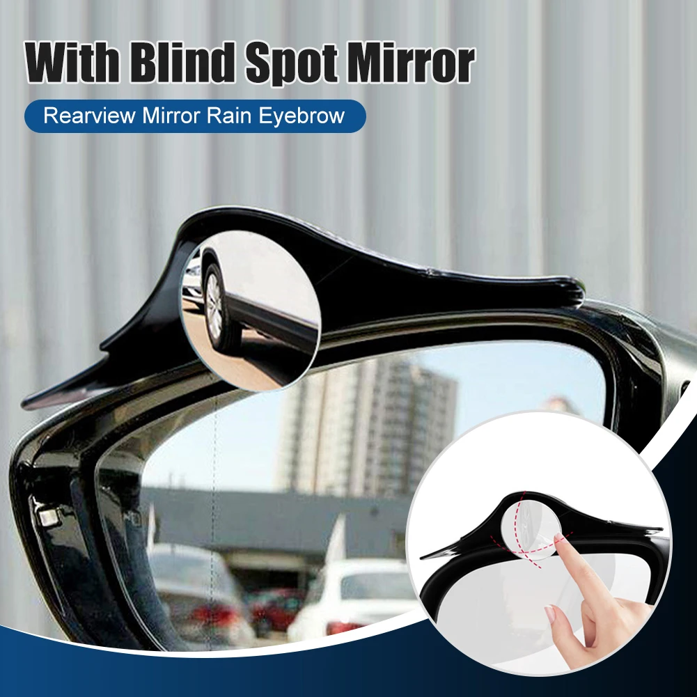 

New Car 360 Wide Angle Round Wide Rear View Mirror Small Round Mirror Convex Mirror Car Vehicle Side Blindspot Blind Spot Mirror