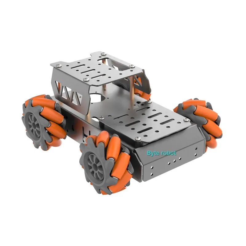 알루미늄 합금 프레임 자동차, 4WD 정사이즈/메카넘 휠 섀시, 아두이노 로봇 DIY 키트, 라즈베리 파이 로봇 자동차