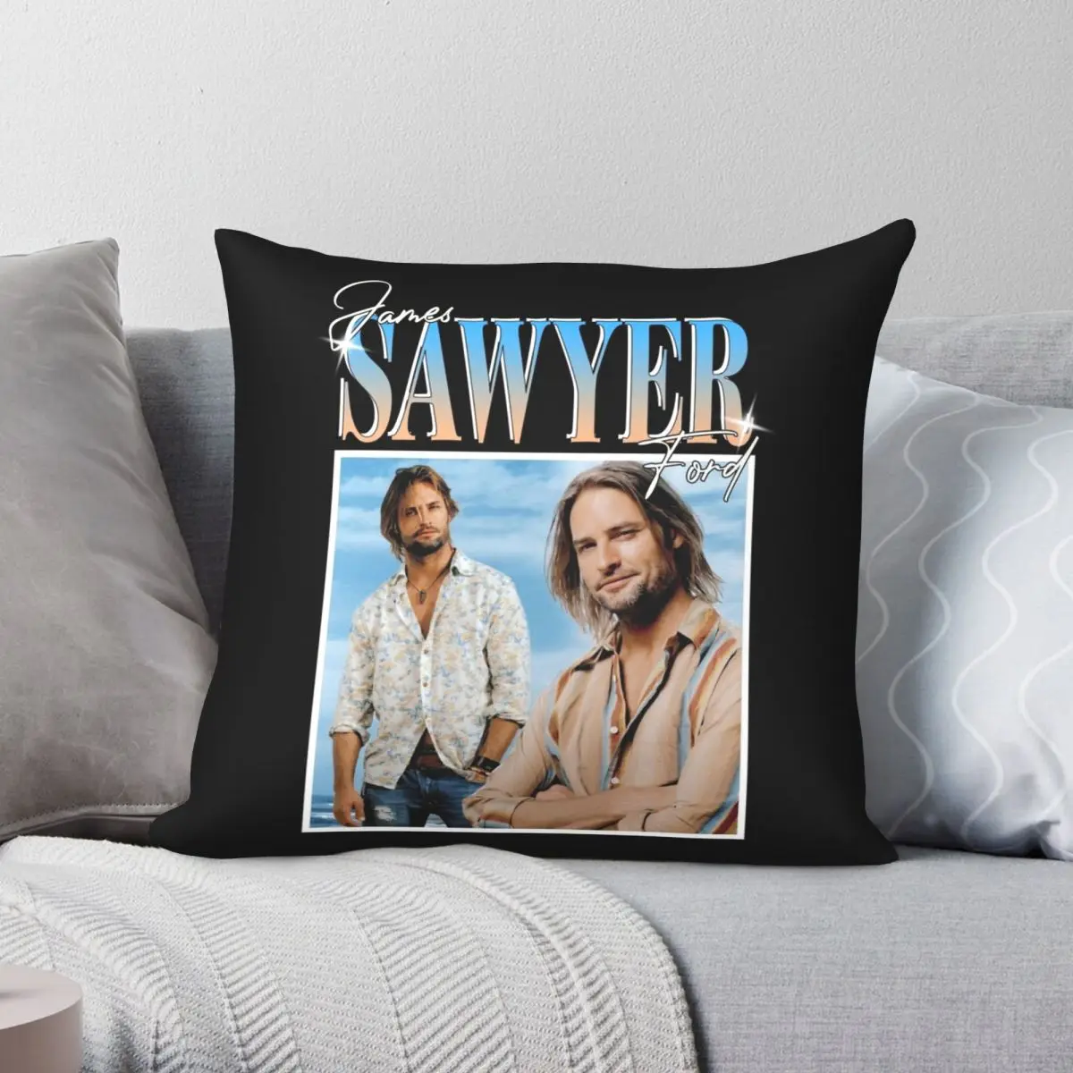 

Чехол для подушки James Sawyer Ford, полиэстеровый льняной бархатный креативный декоративный Чехол для диванной подушки на молнии