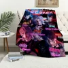 Flannel warm comfort soft plush blanket Zayne for sofa art living Deepspace room office Caleb Sylus bedroom Love travel and gift 6