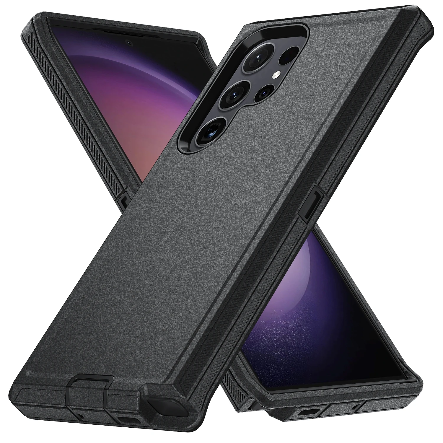 Ultimate Armor Shockproof Defender Phone Case - Rugged Hard PC+TPU Back Cover