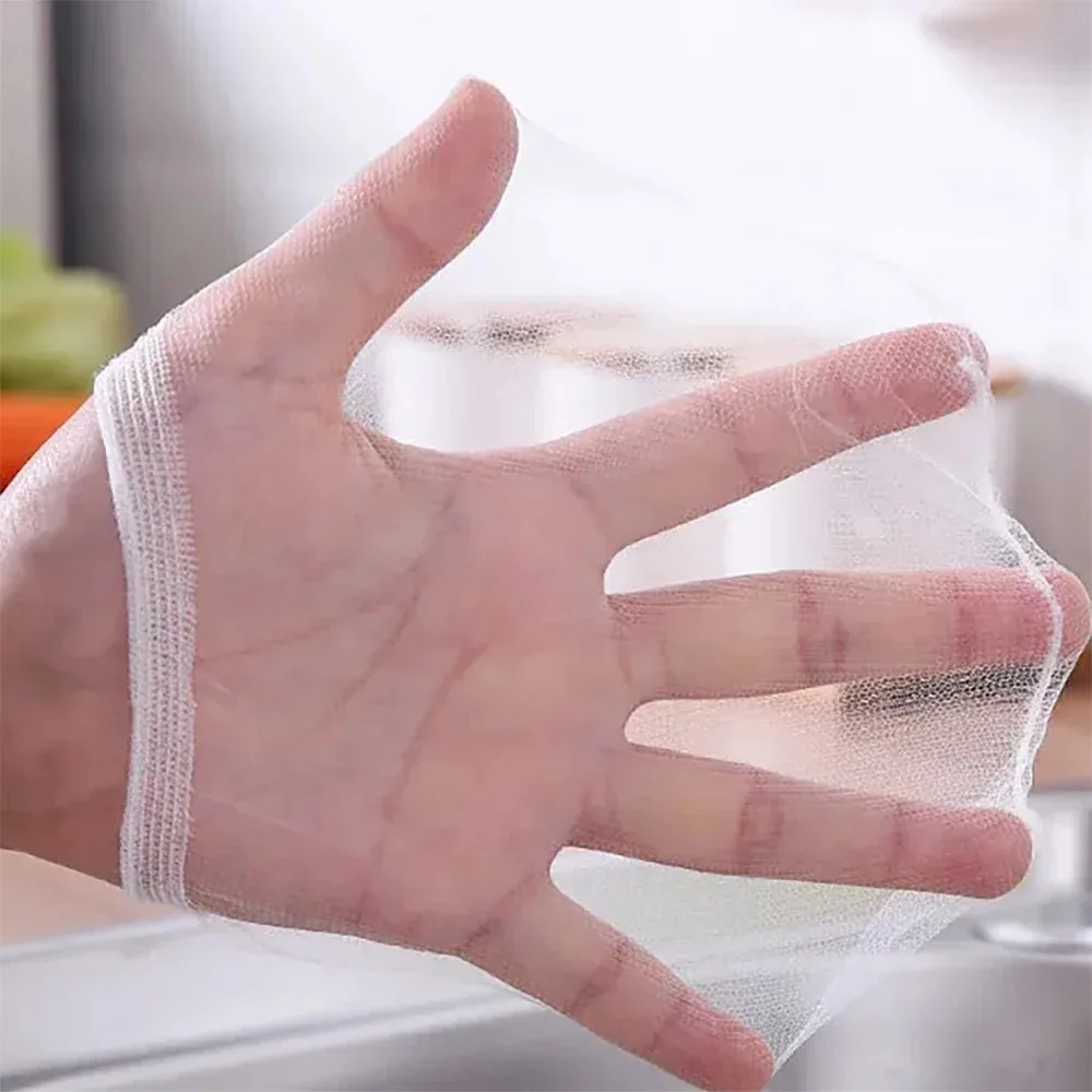 100/200pcs disposable sink filter mesh bag kitchen block drainage pipe drain hole garbage bag kitchen cleaning supplies