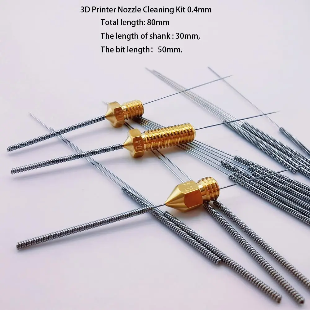 Sopcone 3D Printer Nozzle Cleaning Kit, 14 Pieces 3D Printer Nozzle