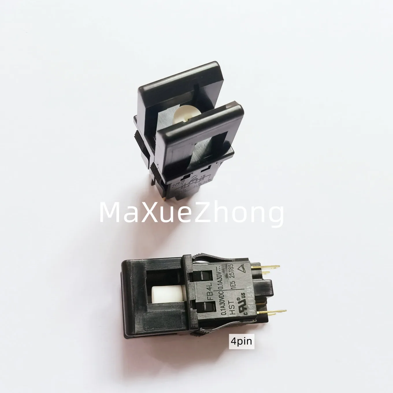 Comutador de Botão Original Novo 100 Argolas Botão 4pin Reinicialização Interruptor de Energia v