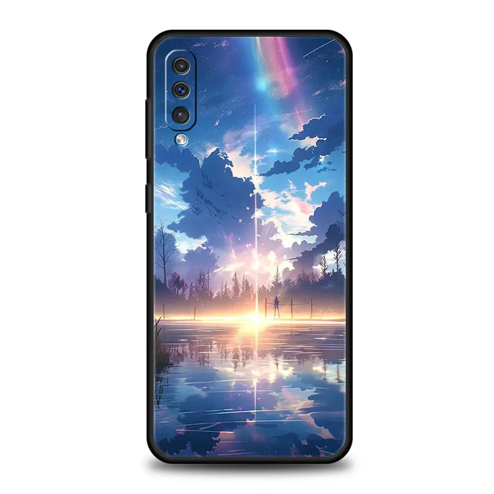 Whimsical Cartoon Sky Design Phone Case Cover