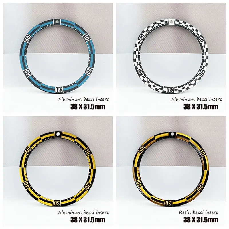 38mm Aluminum Watch Bezel Insert Ring
