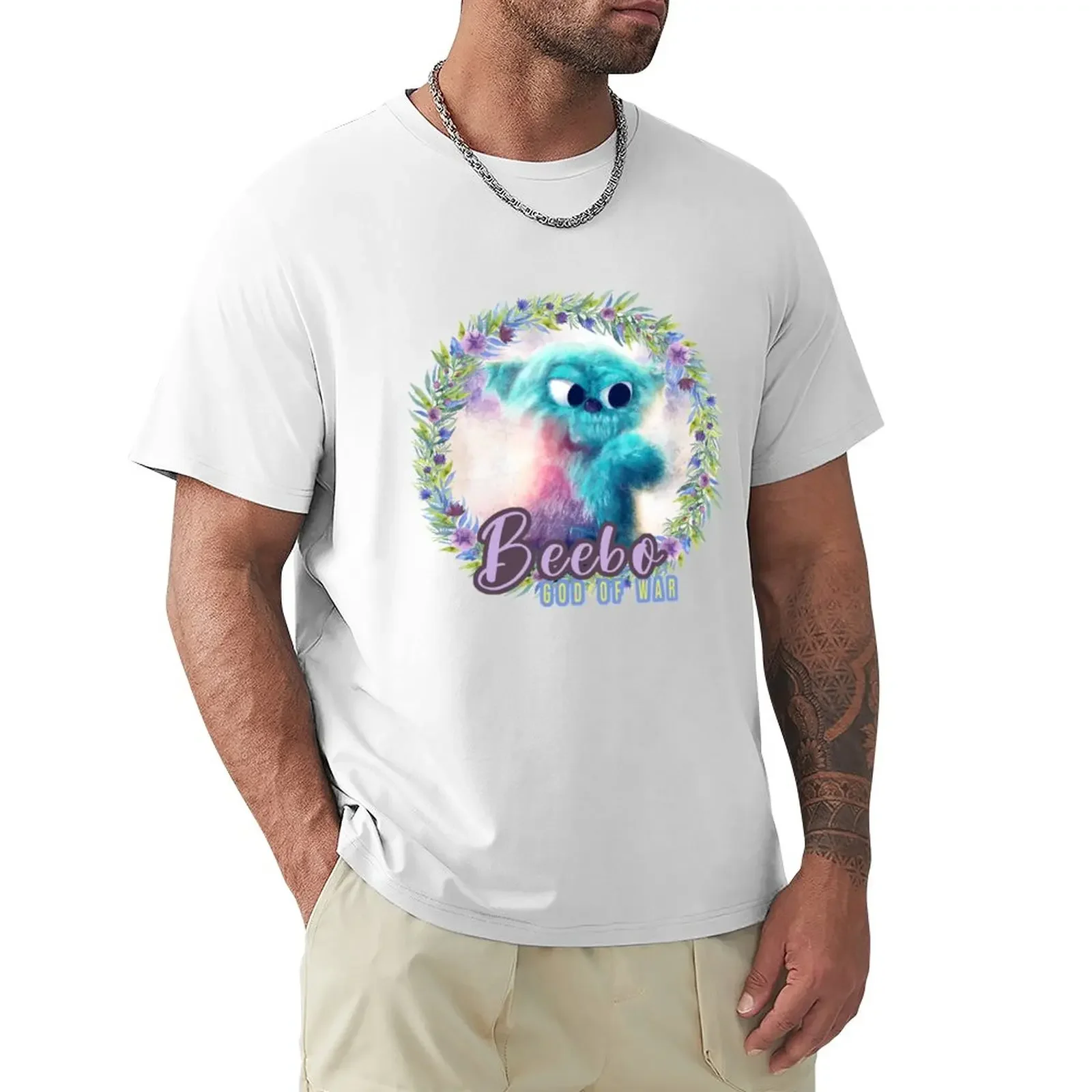 

Beebo T-Shirt vintage oversizeds tees plain white t shirts men