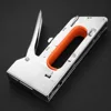 1008U Staple Gun for 4/6/8mm Paper Window Tacker Tools Heavy Duty Manual Stapler Furniture with 2400pcs Nails for Woodworking 5