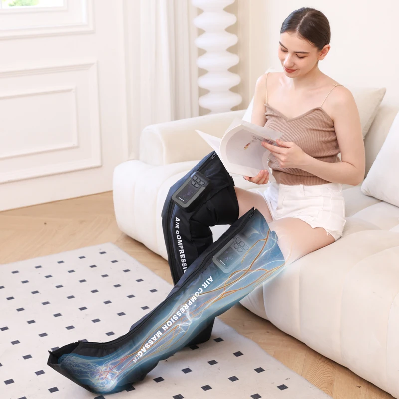 Rechargeable Air Compression Leg Massager System