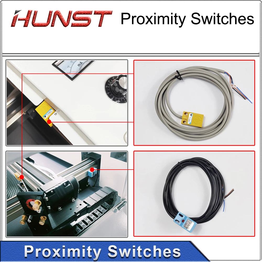 HUNST Approach Sensor NPN Inductive Proximity Sensor DIY Parts CNC Laser Endstops Limit Switch NPN Touch Switch