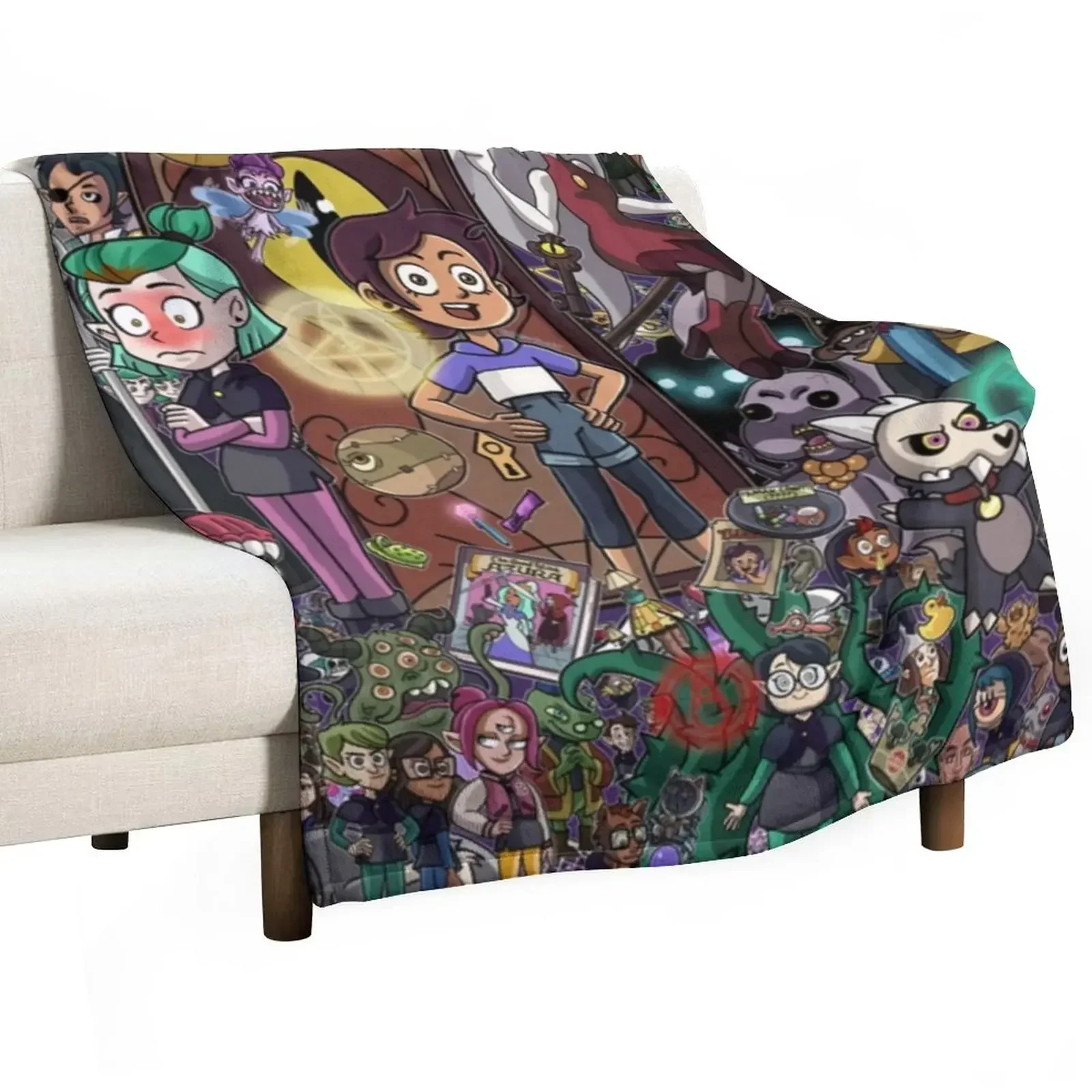 

Full Crowd Throw Blanket Luxury St halloween Blankets