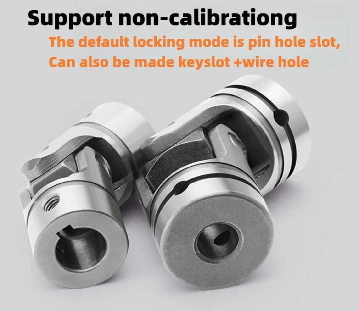 Description Picture 6 of itemCross-cross universal joint coupling Double Section, Pin Hole Type Boat Car Shaft Coupler Motor Connector