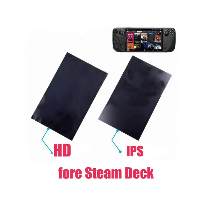 

Replacement for Steam Deck HD LCD Screen/ Anti-Glare IPS Screen for Steam Deck Handheld Gamepad repair Accessories