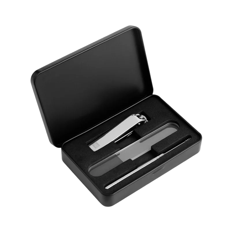 Youpin nextool Huohou 6 in 1 세트 발톱 클리퍼 페디큐어 네일 큐티클 니퍼, 내성 커터 매니큐어 도구, 숨겨진 스프링 포함