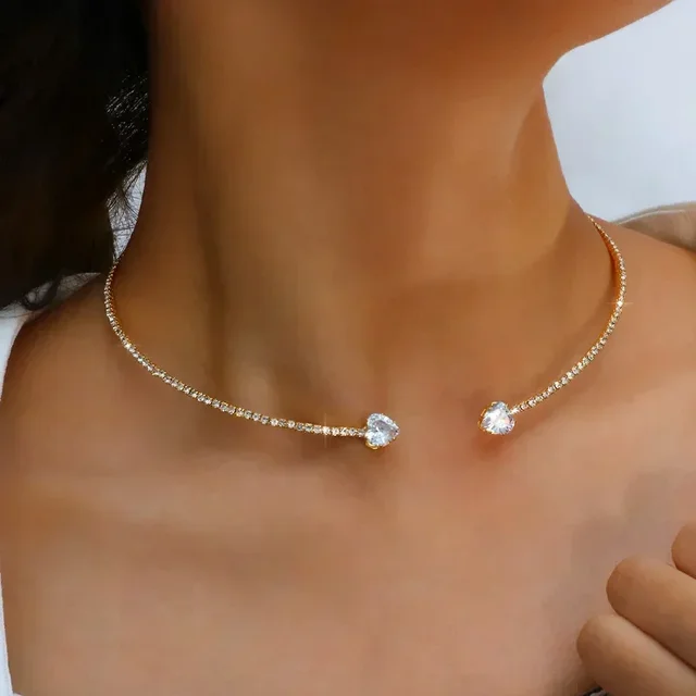 Collier empilable à trois couches en argent Sterling 925 pour femmes, pendentif à bande Simple, étanche, hypoallergénique, chaîne de clavicule, bijoux