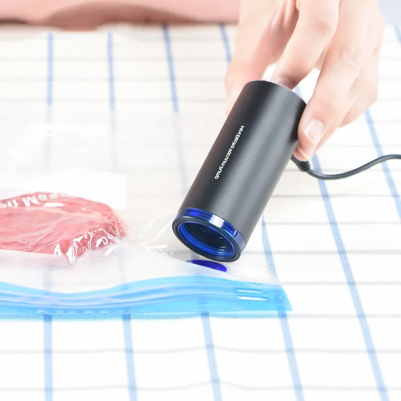 Envasadoras al vacío Sellador Huante Bomba de VacíO para Bolsas de Almacenamiento Etc. Alimentos Mantas MáQuina de Envasado de Ahorro EléCtrico de de Alimentos para Ropa Almohadas