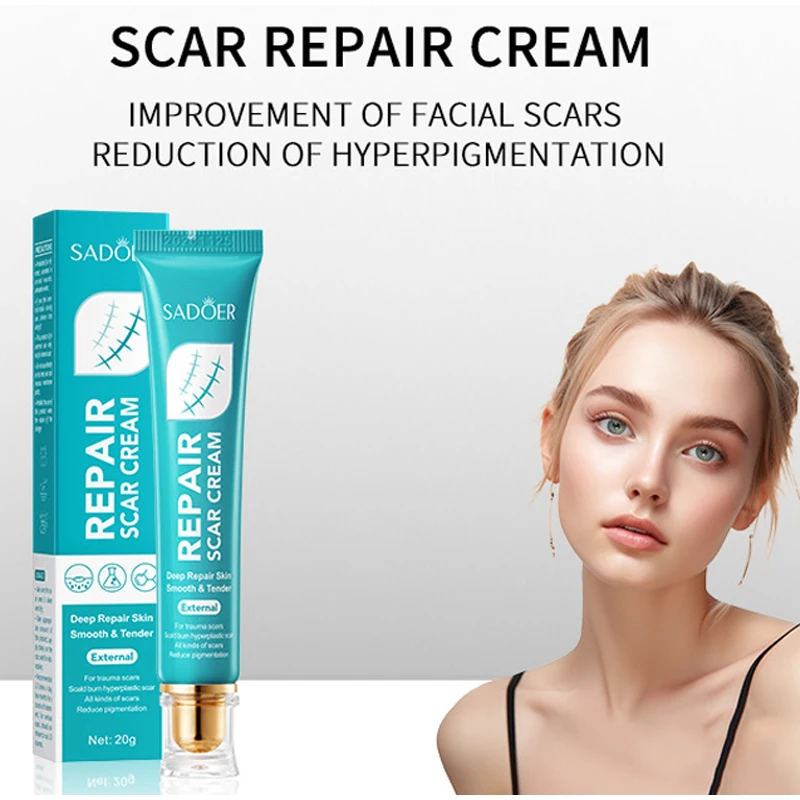 Scar Repair Cream - Moisturizing Rejuvenating Facial Skin Care for Women