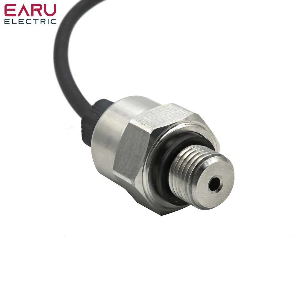 Pressure Sensor Transmitter For Water Oil Fuel Gas Air G1/4 5V Ceramic Sensor Stainless Steel 0.5Mpa 1.2Mpa Transducer