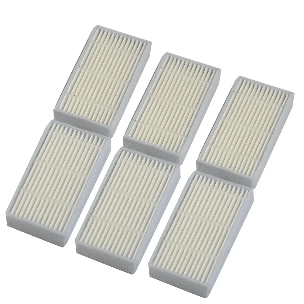 

Practical Use Filters Vacuum Cleaner Replace Filter Parts 6 PCS Accessories Filtering Dust Home Household Garden