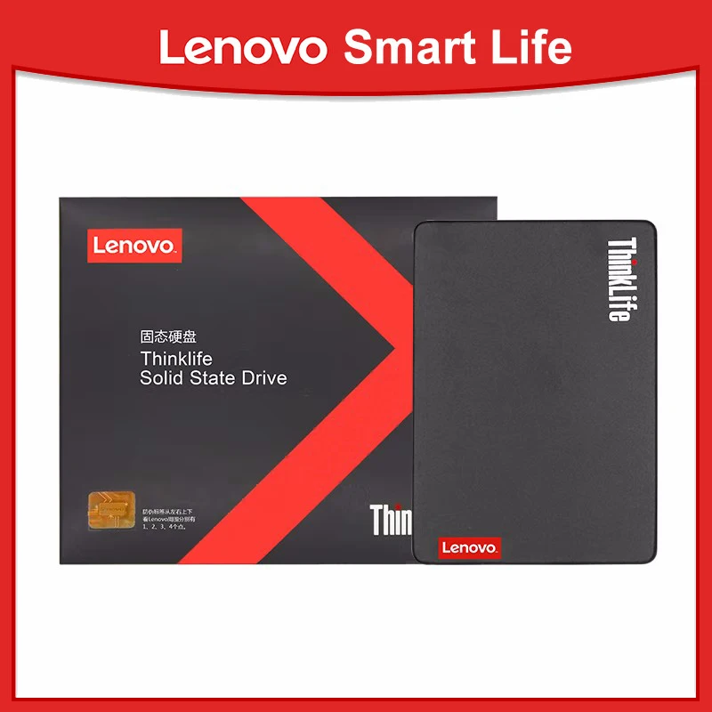 Lenovo ST800 SSD 1 ТБ 512 ГБ 256 ГБ 128 ГБ SATA3.0 Внутренний твердотельный накопитель Жесткий диск для 15,6-дюймового ноутбука