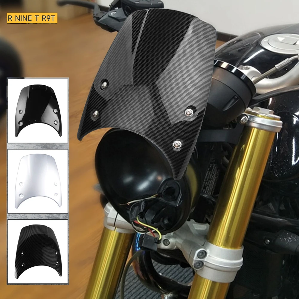 

Ветровое стекло для Мотоцикла BMW R NINE T, обтекатель фары, ветрозащитный экран R9T NineT скремблер Racer Urban Pure 2014-2022