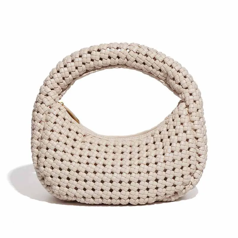 thumbnail image 1 of Bolsos de mujer de alta gama 2024, nueva moda, tejido, versátil, moderno, sencillo, portátil, para hacer bolas de masa, 1 of 5