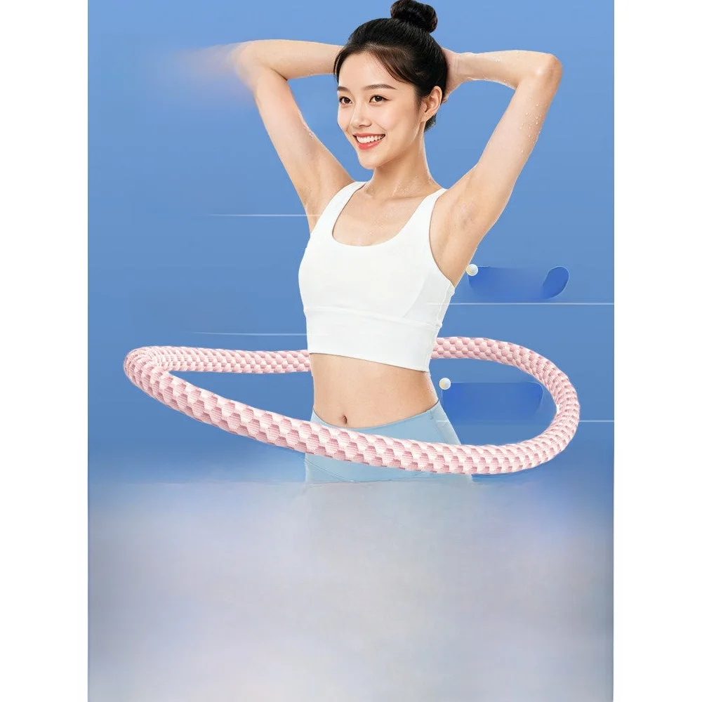 아이스빈 소프트 훌라후프 여름 시원한 느낌 56파운드 복부 슬리밍 웨이트드 허리 무통 통기성 복부 슬리밍 여성용
