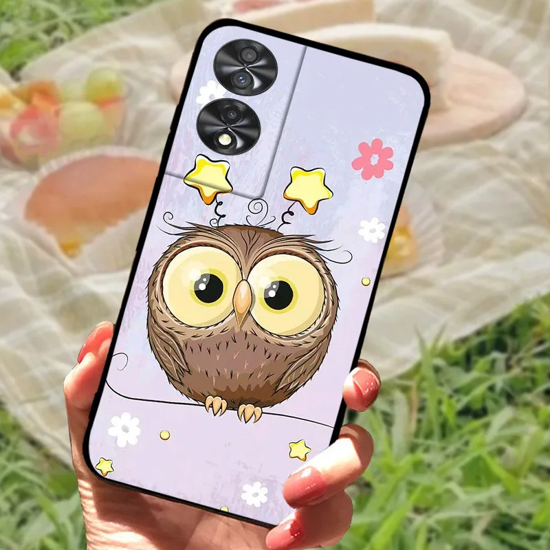 Elegant Black Marble Silicone Protective Case Cover - Soft Bumper Coque