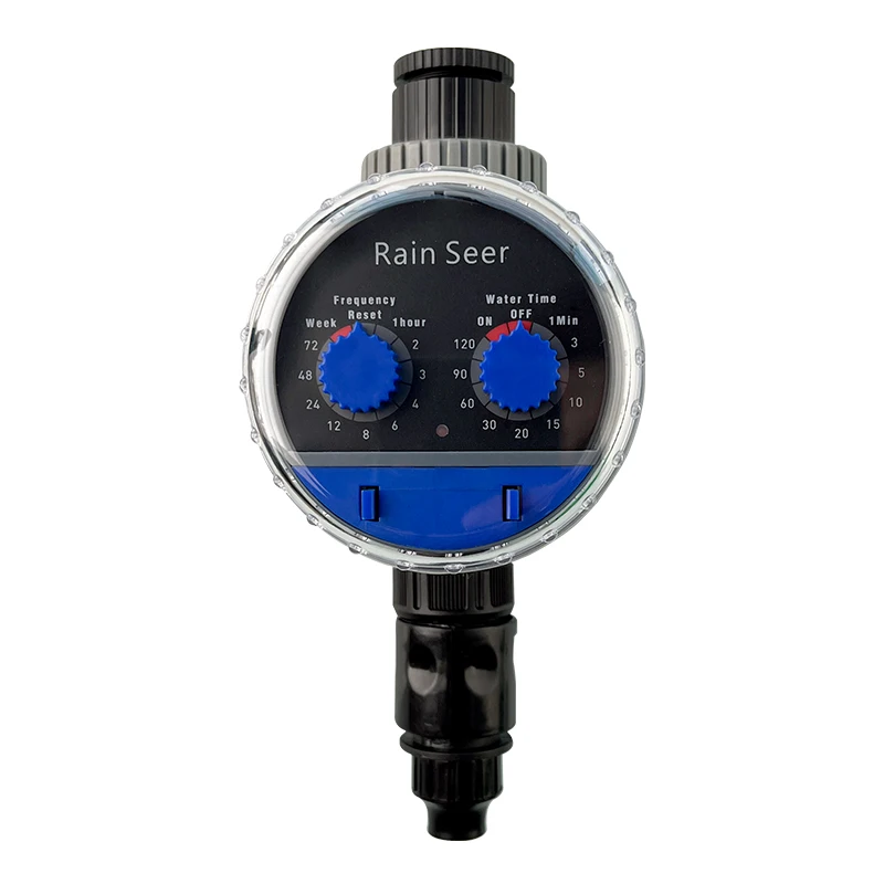 FUJIN Double-Dial Water Timer Home Garden Ball Valve Watering Controller Automatic Digital Watering Device 1