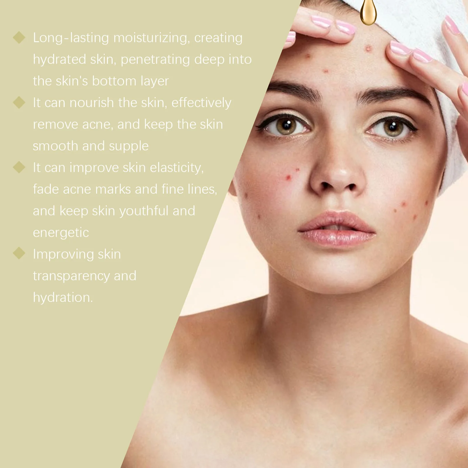7% Glycolic Acid Toner Cleansing Skin Acne Moisturizing Hydrating Refreshing Eliminating Acne Marks Delicate Skin Rejuvenation 4