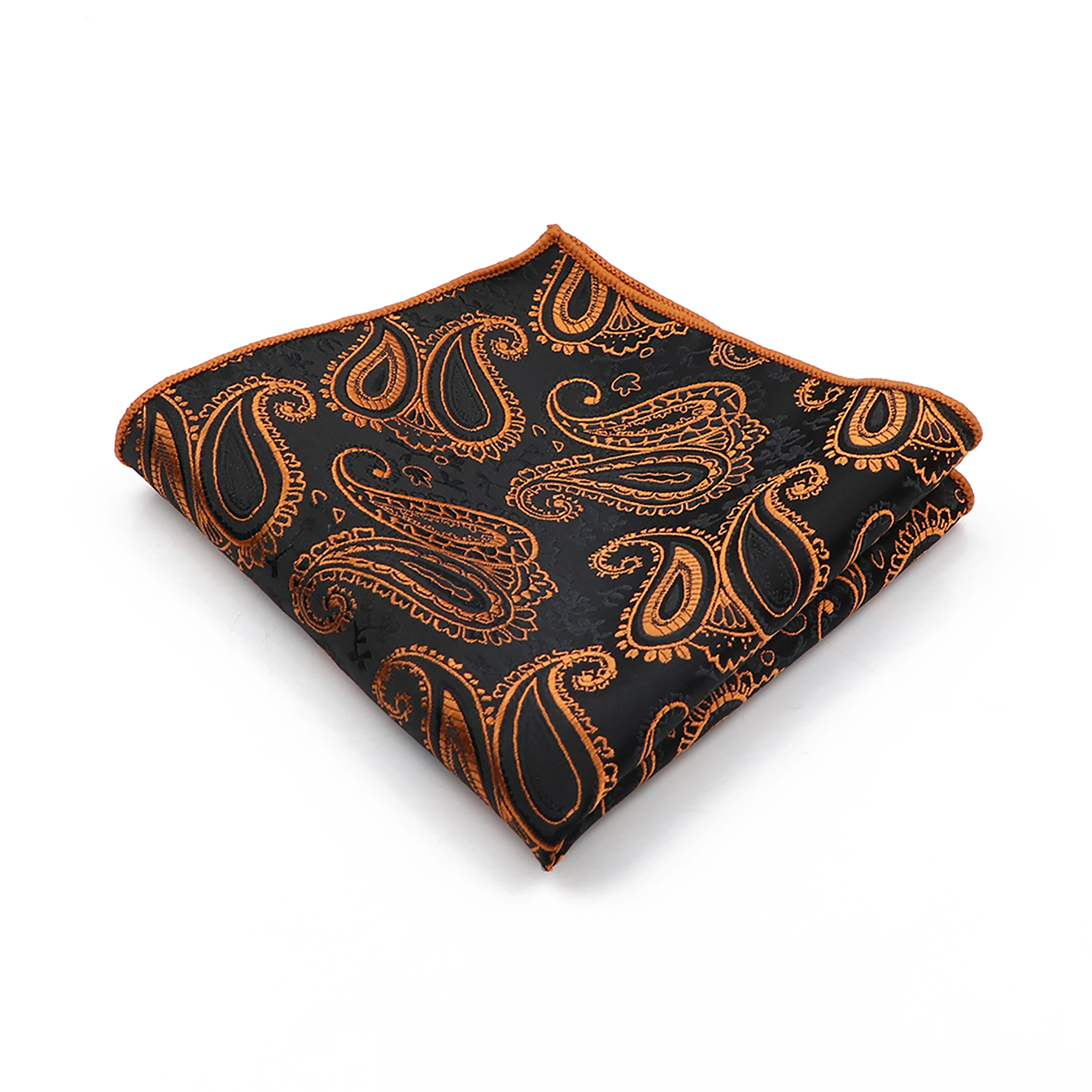 Pocket Square Mini Handkerchief Vintage Paisley Mens 23cm Width For Business Wedding Party Tuxedo Suit Accessories