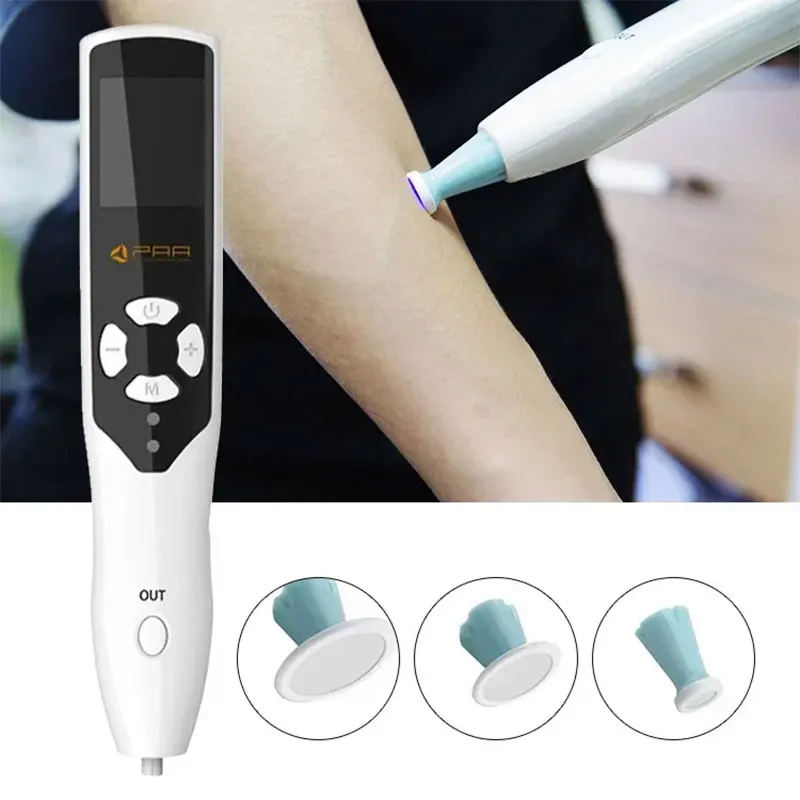 2 IN1 Professional Ozone Fibroblast Plasma Pen For Eyelid Face Lifting Wrinkle Spot Mole Freckle Removal Skin Care Anti Ageing