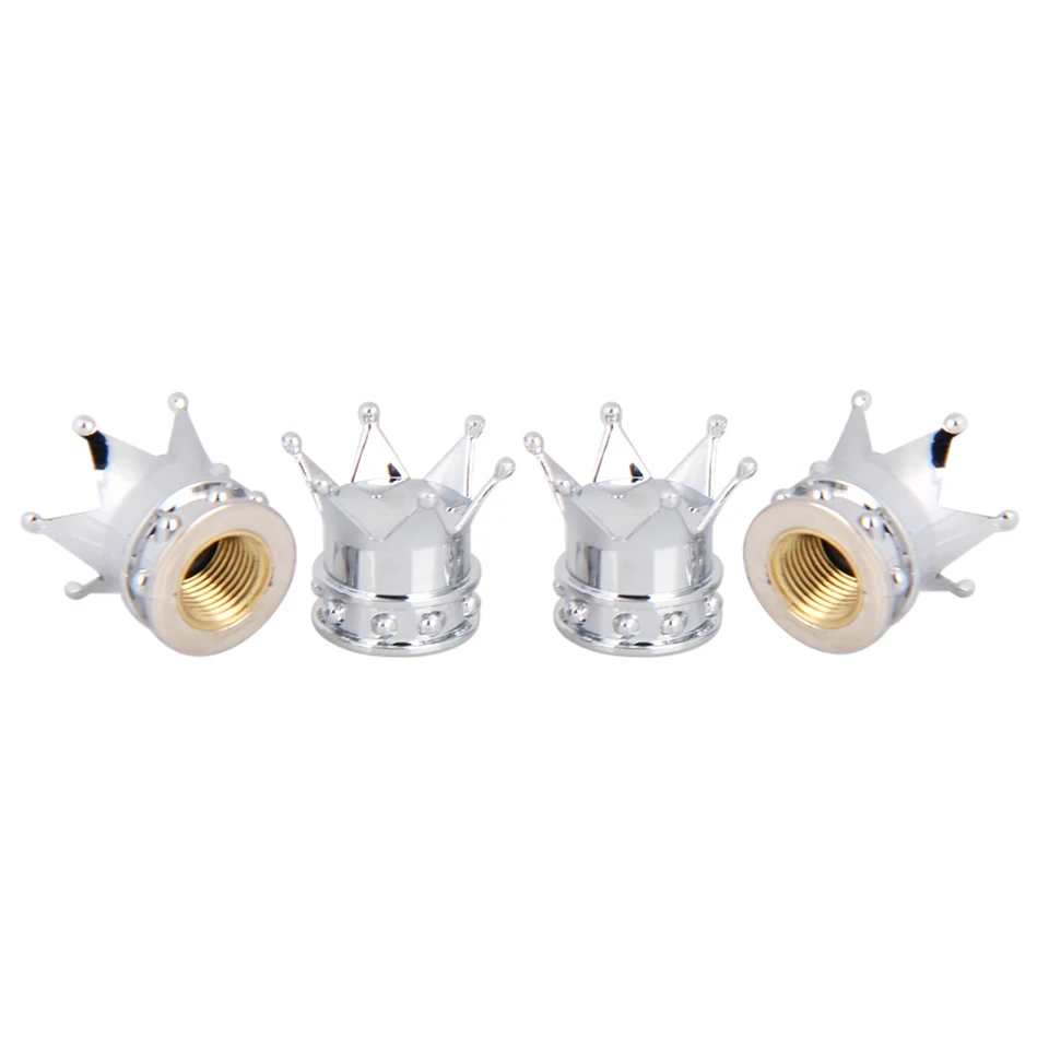 Lot De 4 Bouchons De Valve Pour Pneus De Vélo - Couleur Dorée - Marque Uxcell - Neuf Dans Son Emballage