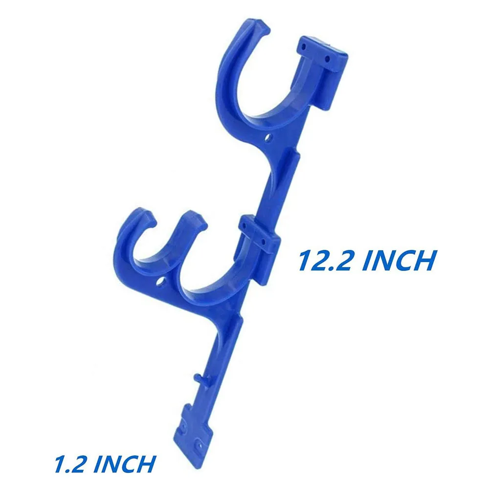 Swimming Pool Pole Hangers Plastic Support Hooks for Swimming Pool Sticks Skimmer Brush Nets Holder