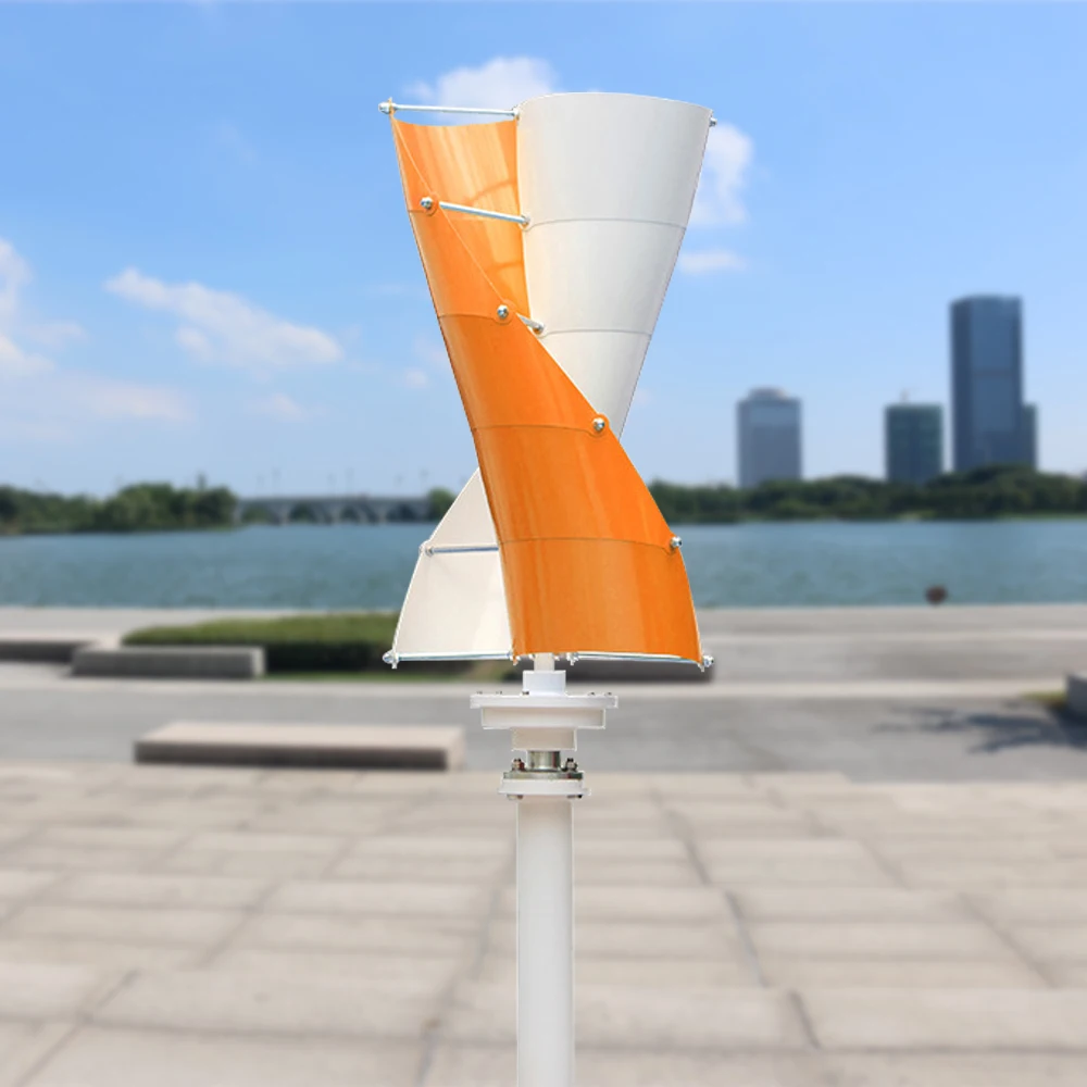 Orange and White