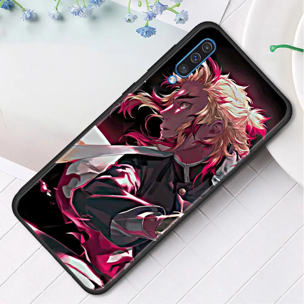 Cartoon Demon Slayer Tomioka Giyuu For Samsung A50 A40 A30 A30s A20s A20e A20 A10 M51 M31 M31s M30s M62 M52 M22 M12 M11 M21 Case samsung cases cute