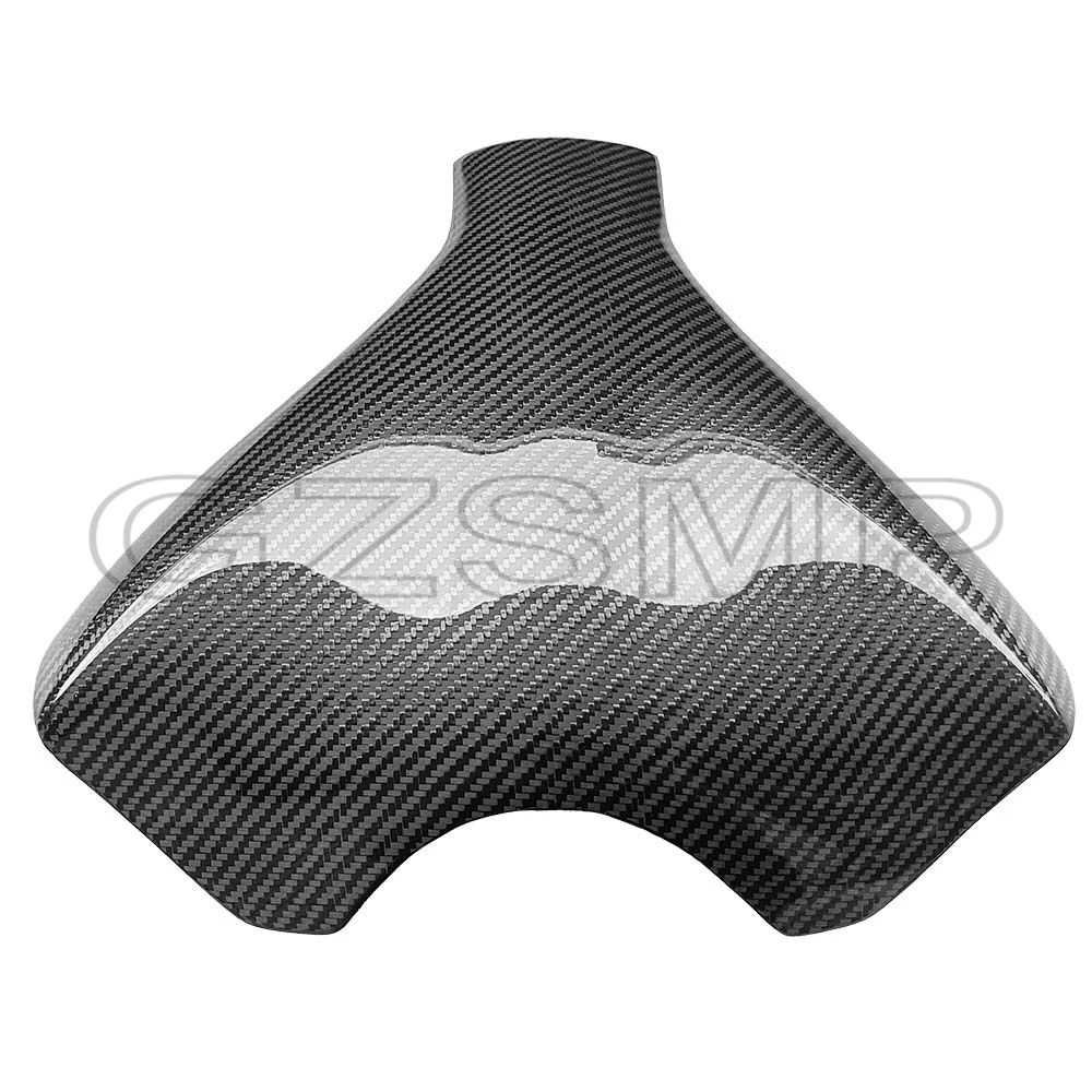 Real Carbon Fibre Motorcycle Fuel Gas Tank Cover Protector Tank Guard Cowl Fit For Kawasaki Z1000 Z 1000 2010-2012 2011